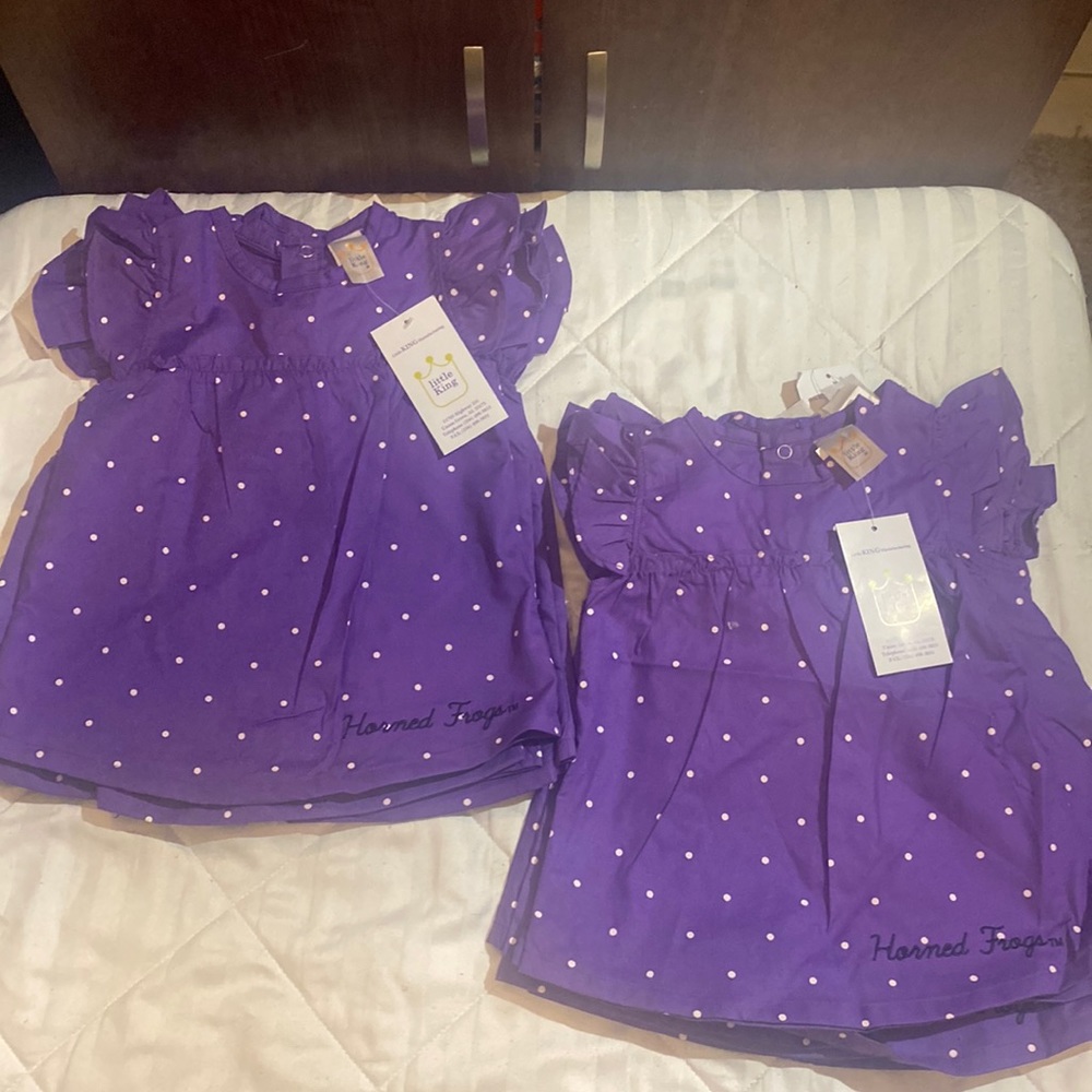 Texas Christian University TCU Horned Frogs Cheer Game Dress